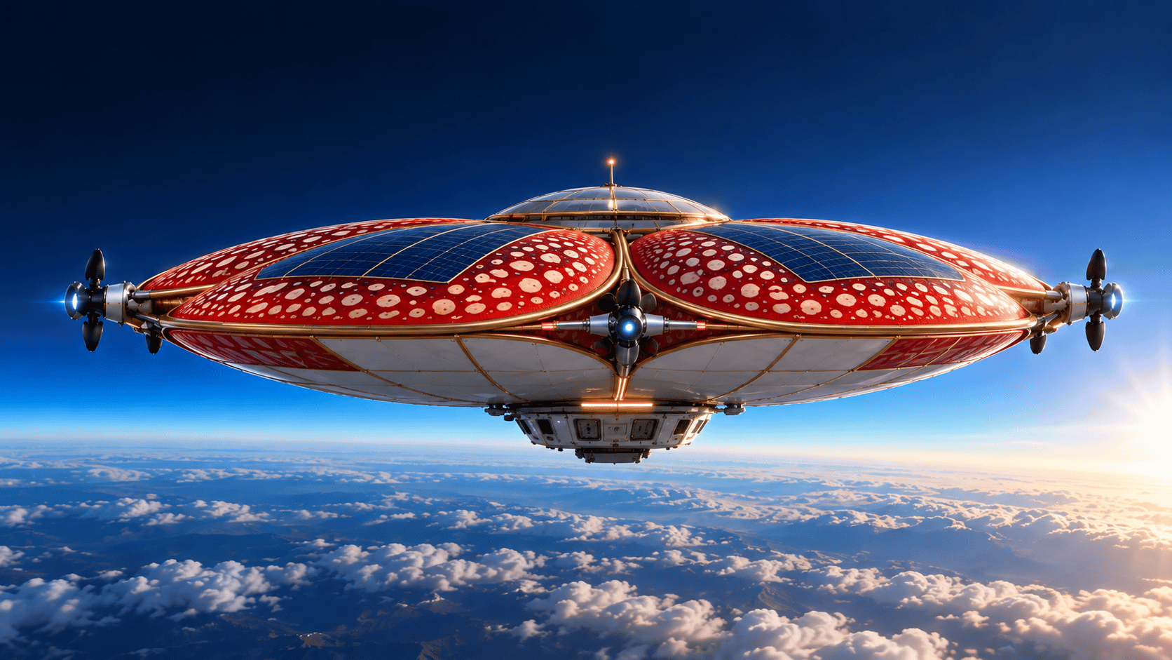 Bunga Angkasa - Rafflesia-Inspired Stratospheric Telecommunication Station